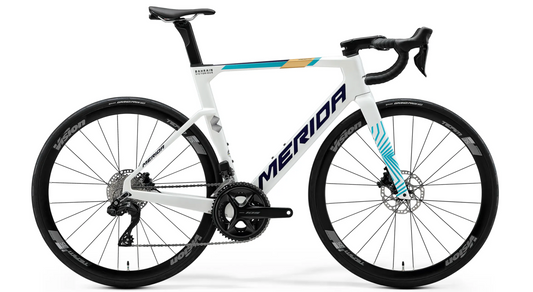 DEMOFIETS - Merida Reacto 5000 Teal Pearl - maat XXS