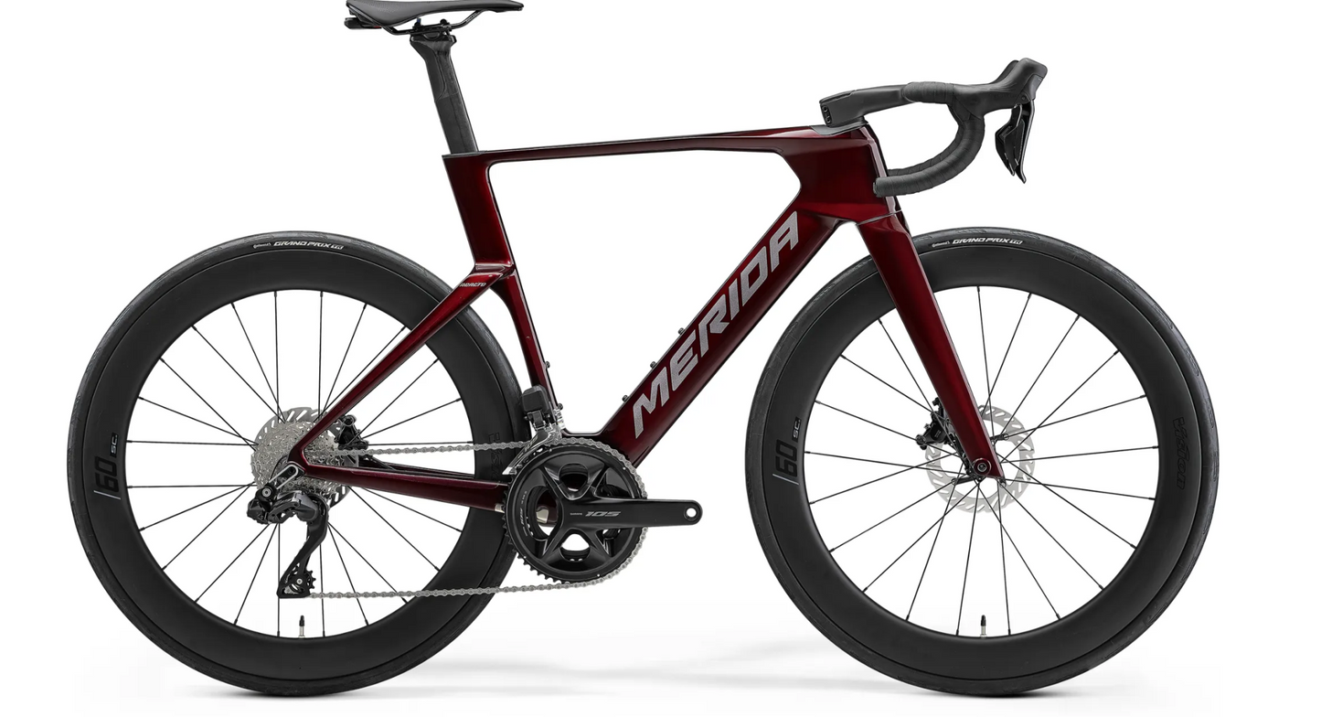 MERIDA Reacto 6000 - passion red - maat M