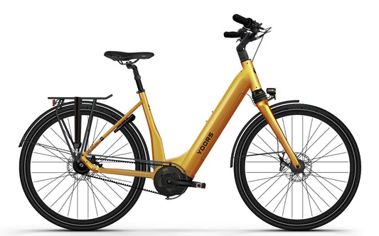 DEMOFIETS YOORS Spectrum NEX 625 - maat 45 - geel